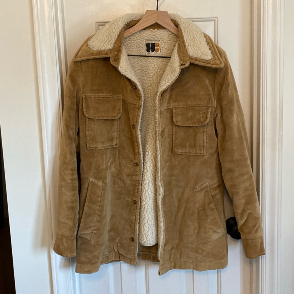Sherpa lined jacket